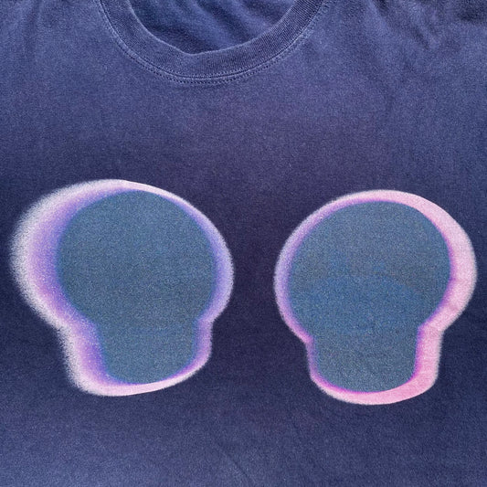 blue chairs date tee