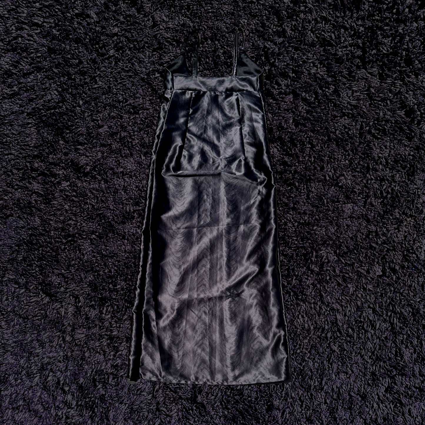 chrysalis black long robe