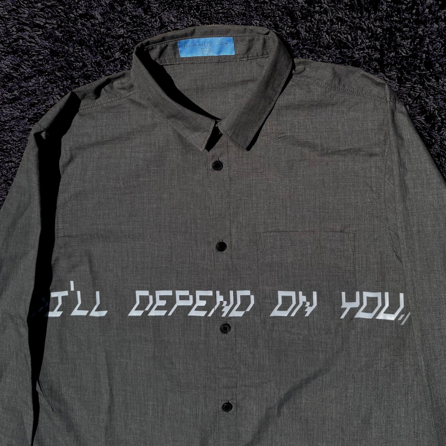 terminal grey longsleeve shirt