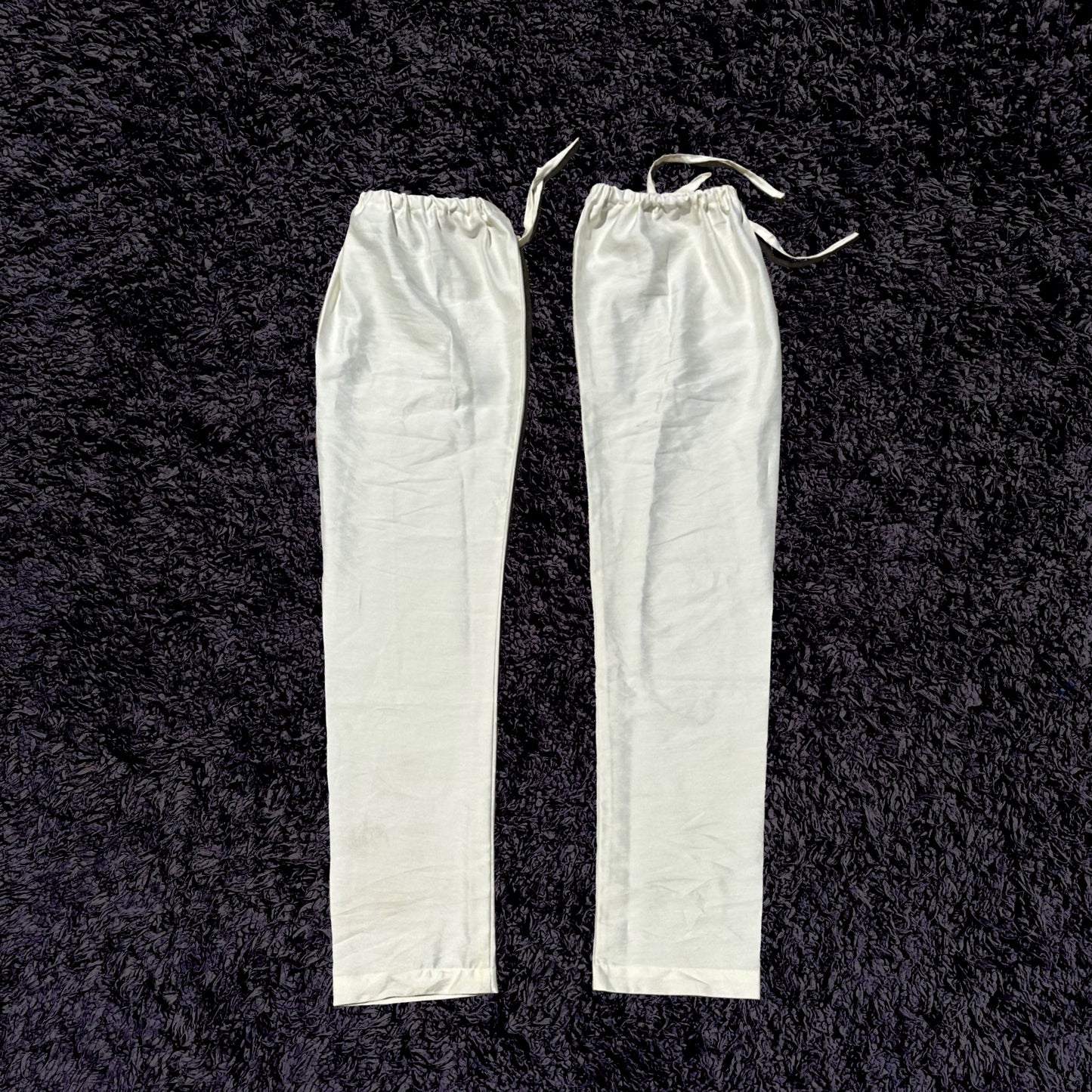 journey creme leg warmers