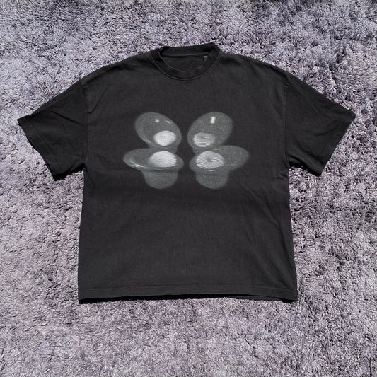 black chairs meeting tee