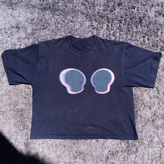 blue chairs date tee