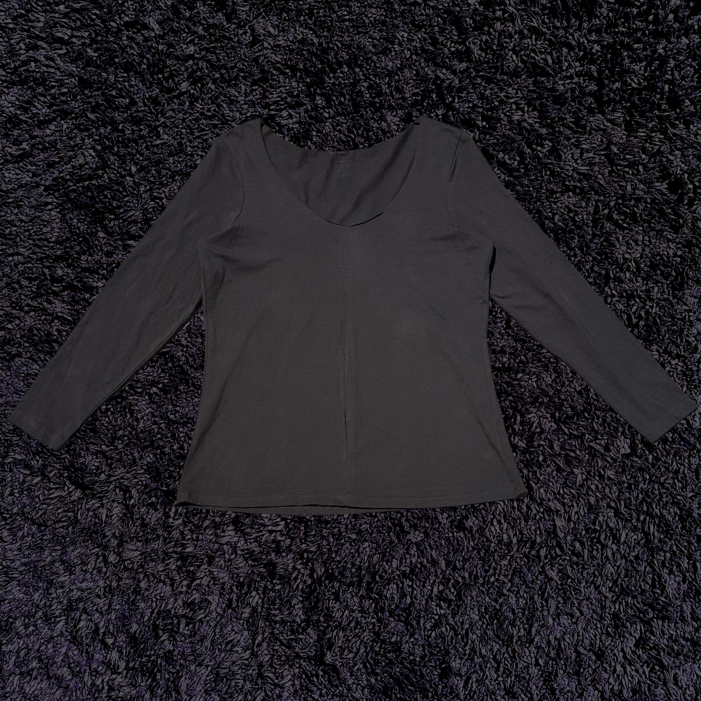belt sleeze longsleeve top