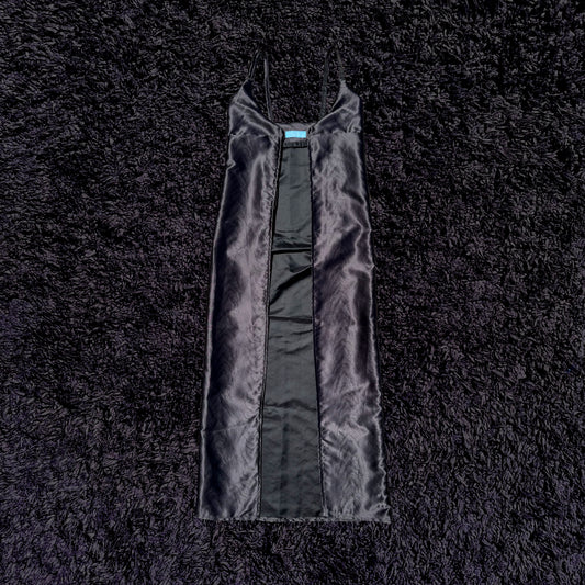 chrysalis black long robe