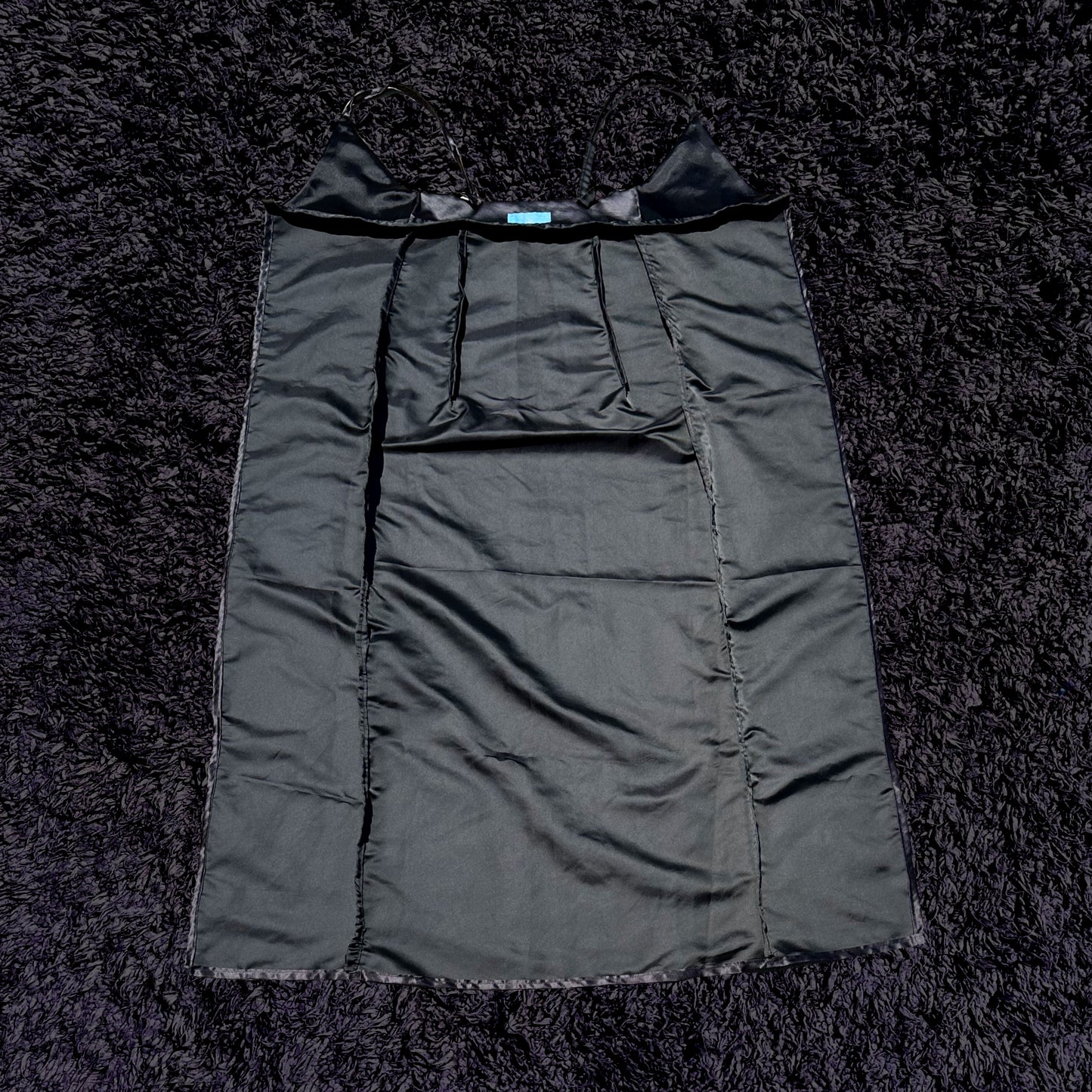 chrysalis black long robe