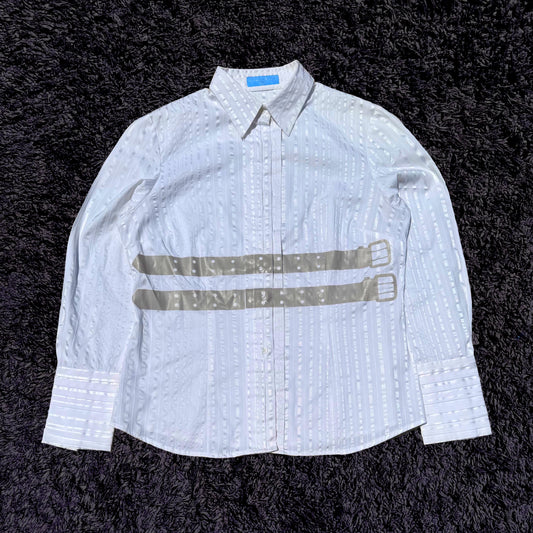 ceremony belts ruffle shirt