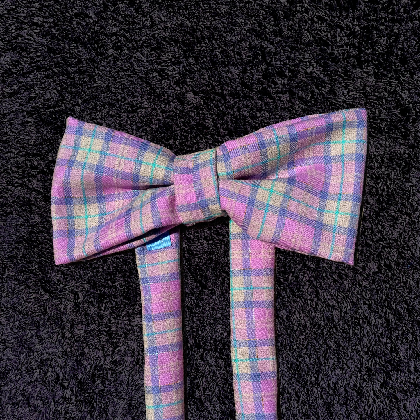 firefly pink tartan head ribbon