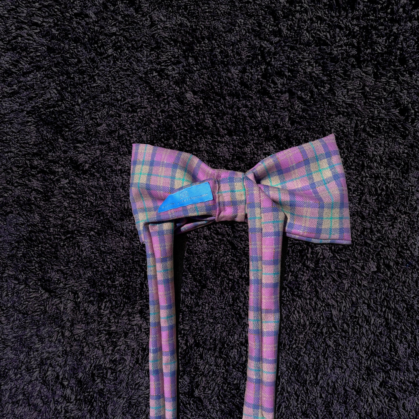 firefly pink tartan head ribbon
